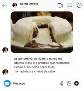 Depoimento de cliente