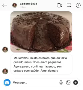 Depoimento de cliente